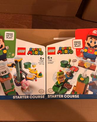 Lego 71387 + 71360 mario e luigi nuovi