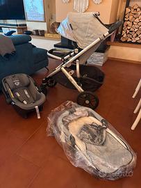 Passeggino Trio Uppababy completo di accessori