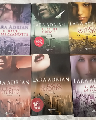 Libri Lara Adrian serie il bacio