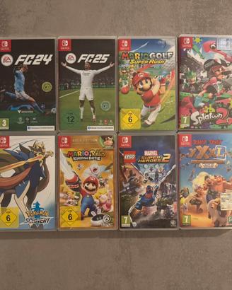GIOCHI NINTENDO SWITCH SINGOLARMENTE O IN BLOCCO
