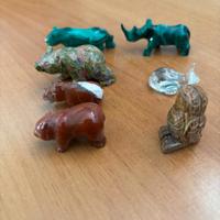 Miniatura/e Animali in pietra preziose