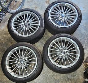 cerchi audi 17" con pneumatici 