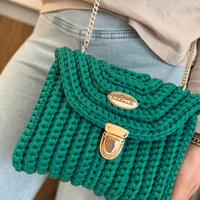 Borsa tracolla uncinetto