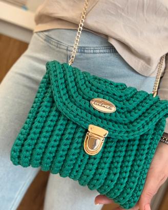 Borsa tracolla uncinetto