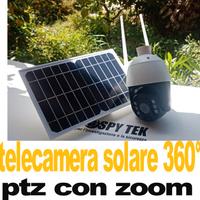 Telecamera solare 4G 360° con zoom