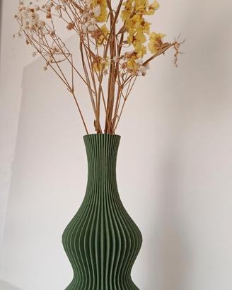 Vaso Verde Oliva Moderno