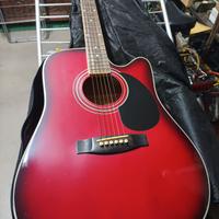 Chitarra folk amplificata Martinez