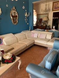 DIVANO BIANCO PANNA BEIGE