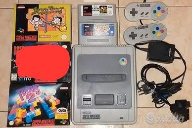 Console Super NES Nintendo PAL