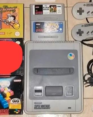 Console Super NES Nintendo PAL