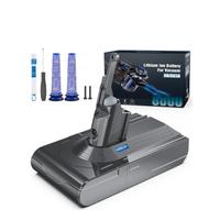 Kit batteria + filtri Dyson V8 SV10 8000mAh 21,6V