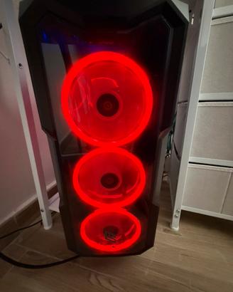 Pc gaming LED assemblato