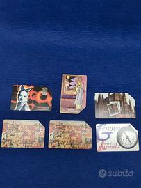 schede telefoniche a tiratura limitata 