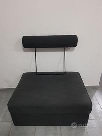 SÖDERHAMN divano a 2 posti, con chaise-longue con bracciolo/Hillared  antracite - IKEA Italia