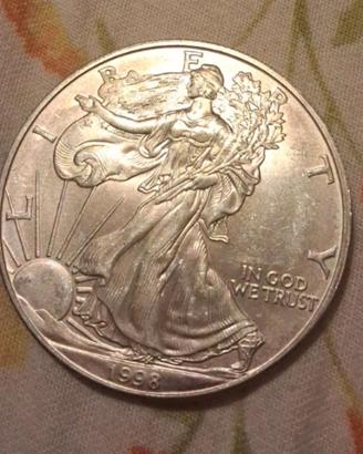 1 Dollaro USA in argento 1998