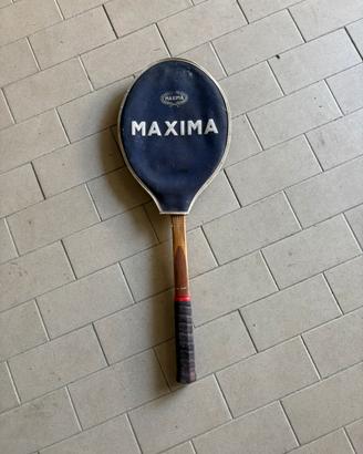 Racchetta tennis retro dunelop in legno