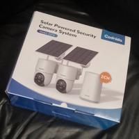 Kit videosorveglianza Codnida D214 Solari Wireless
