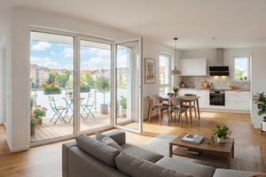 Monteverde - trilocale con Balcone- SPESE INCLUSE