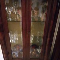 Vetrina in VERO legno massello 