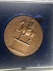 Medaglia Natale di Roma 1988 in bronzo - Zecca del