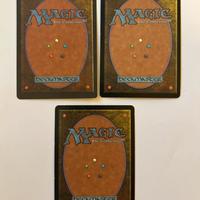 Tre Carte magic the gathering per collezionisti