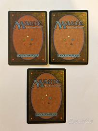 Tre Carte magic the gathering per collezionisti