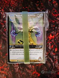 World of Warcraft Fires of Outland full set ITA NM