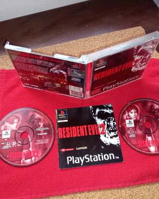 Resident Evil 2 PlayStation 1 PS1 PSX completo