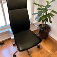 sedia in pelle da ufficio