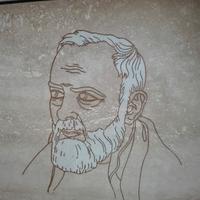 Lapide marmo travertino