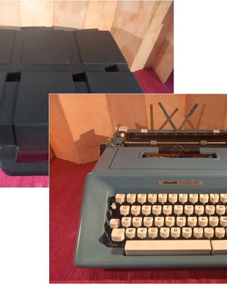 Macchina da scrivere OLIVETTI  STUDIO 46 +custodia