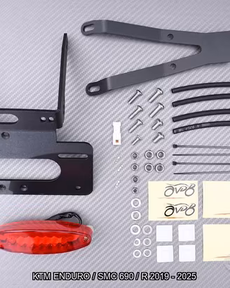 Portatarga corto KTM ENDURO SMC 690 / R 2019 2025
