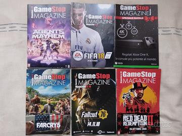 6 riviste Gamestop Magazine