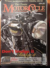 rivista THE CLASSIC MOTORCYCLE numero 4 anno 2007