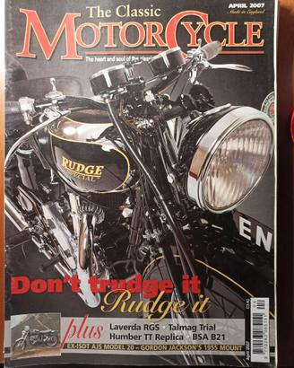 rivista THE CLASSIC MOTORCYCLE numero 4 anno 2007