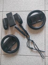 volanti e porta controller Nintendo switch 