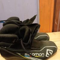 scarpe salomon da sci di fondo 