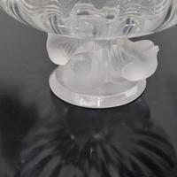 Lalique alzata con uccellini difetto 