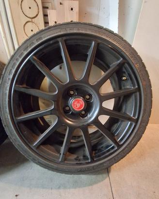 Gomme invernali +cerchi orig. Abarth 595 competiz.