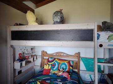 letto struttura moretti cala letto superiore