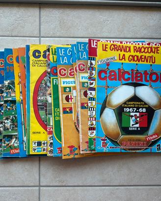 Lotto 16 Album Calciatori Panini Ristampe l'Unità