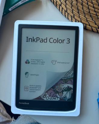 Pocketbook inkpad color 3 + cover + 3 libri