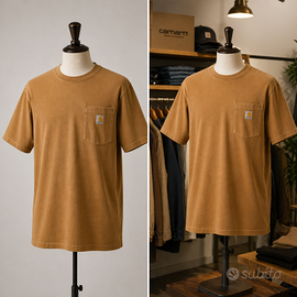T-shirt Irvine carhartt® Originale marrone Cotone