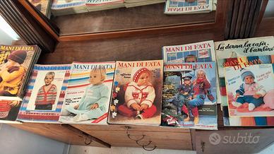RIVISTE VINTAGE “MANI DI FATA”, UNCINETTO, RICAMO,