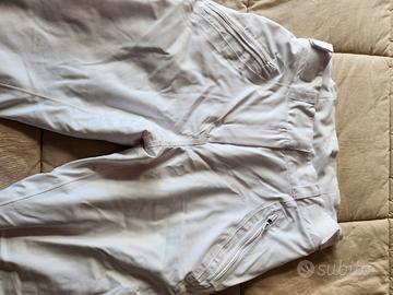 Pantaloni sci + pile donna M