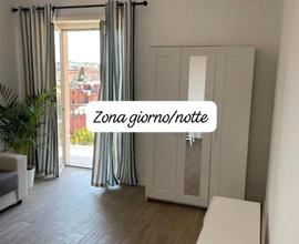 Pisana-bravetta monolocale con balcone