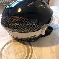 Casco da sci o snowboard con occhiali