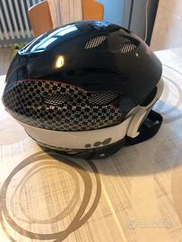 Casco da sci o snowboard con occhiali