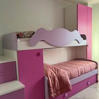 cameretta da bambini a castello 