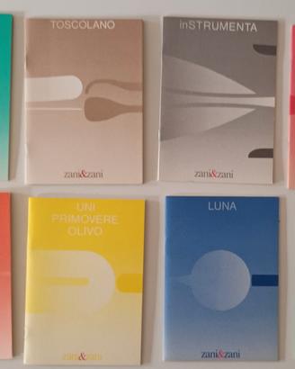 8 cataloghi Zani&Zani 